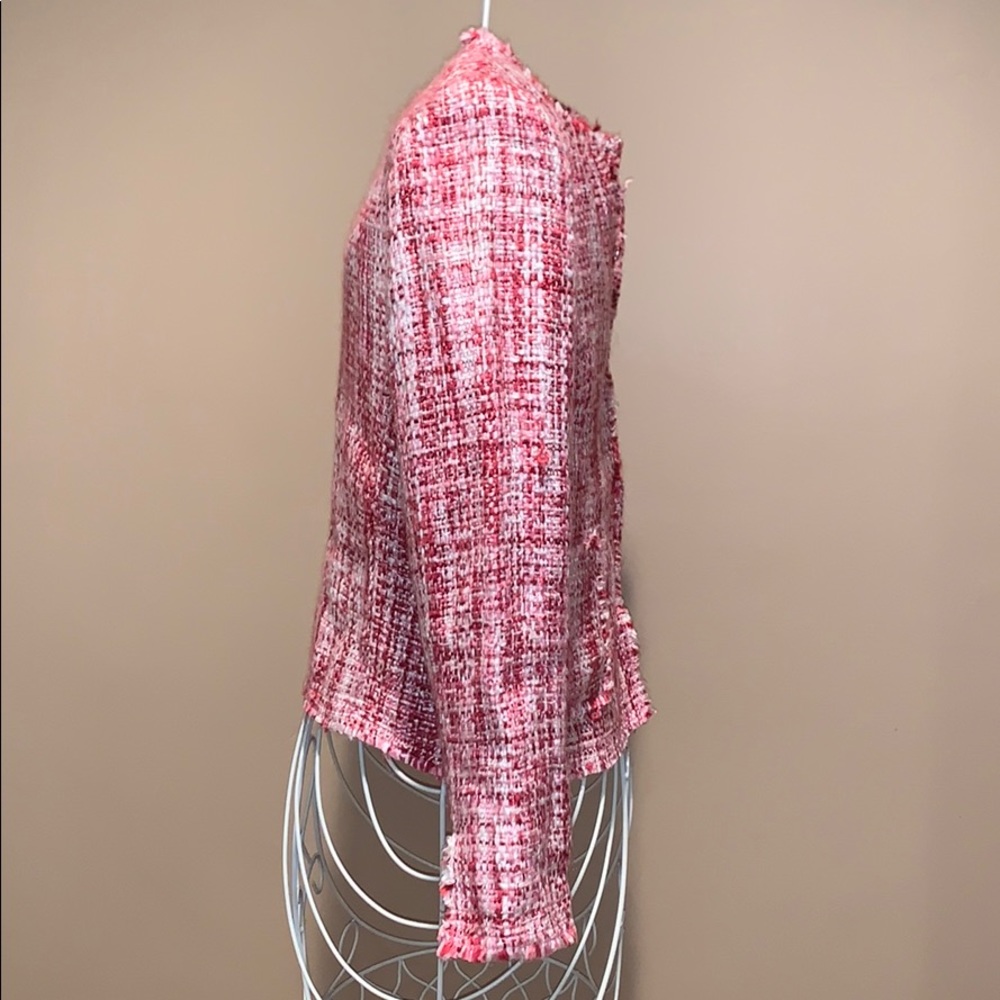 Cache Tweed Pink Jacket 8 - image 5